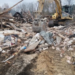 Rozbiórki budynków Legionowo 1