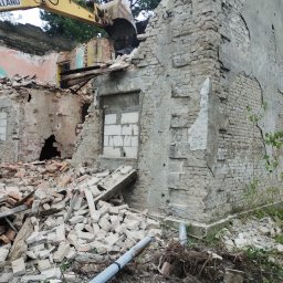 Rozbiórki budynków Legionowo 2