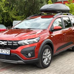 Dacia Jogger 7-osobowa na wynajem bez kaucji | MobiCars Warszawa, Wroclaw, Legionowo, Kraków, Lotnisko Modlin, Lotnisko Chopin.
Oferujemy wynajem bez limitu kilometrów, bez kaucji. www.mobicars.pl