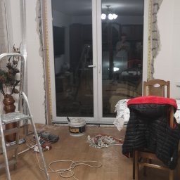 Okno przed obróbką