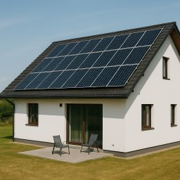 montaż panel i mocy łącznej 9,96kwp