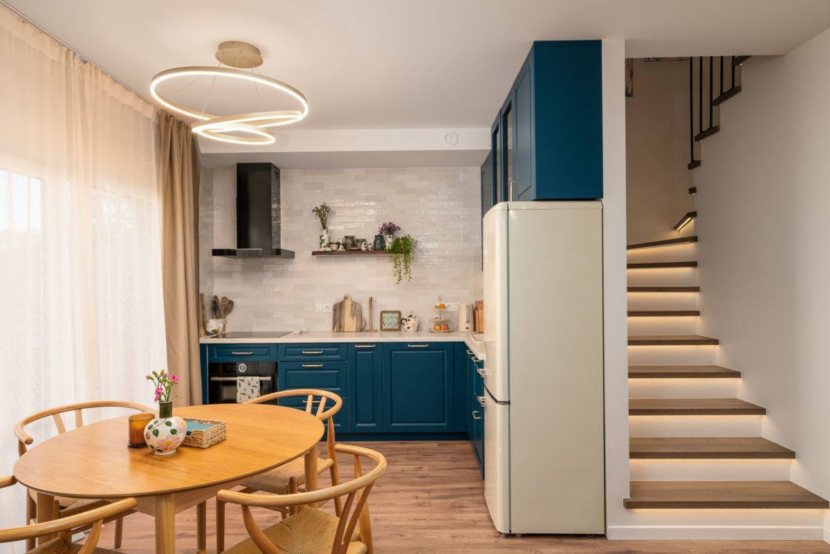 Kompleksowa metamorfoza mieszkania w stylu nowoczesnym z elementami vintage.