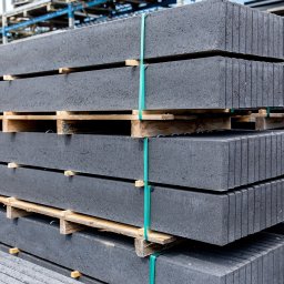 Palisada.pl - Podmurówka betonowa grafit magazyn