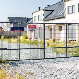 Brama panelowa dwuskrzydłowa