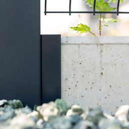 Podmurówka kaseton i uchwyt grafitowy