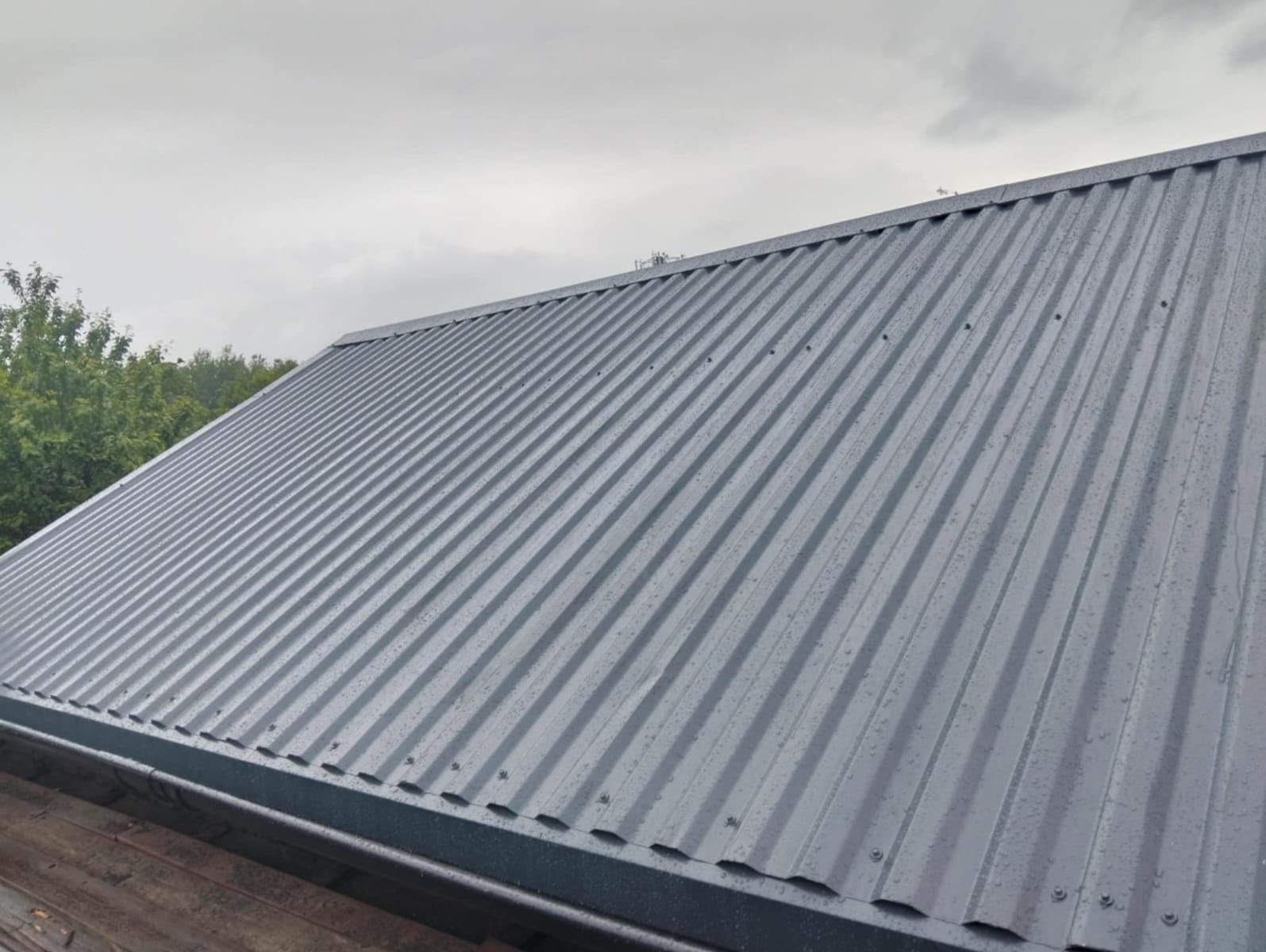 Blacha trapezowa grafitowe