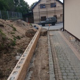 Układanie kostki brukowej Pobądz 2
