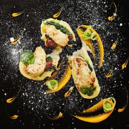 CANZAN - MICHAŁ SCHABOWSKI - Zdjęcie dania degustacyjnego w Dubiecku