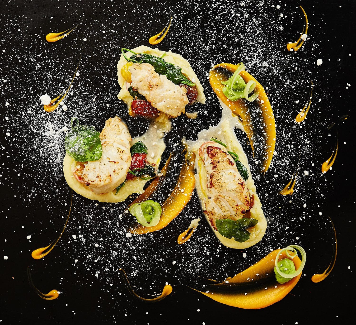 Zdjęcie dania degustacyjnego w Dubiecku