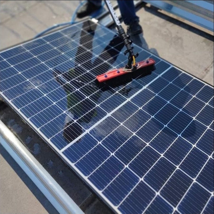 Mycie paneli fotowoltaicznych woda demineralizowana OSMO