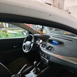 Eko myjka - Renault Megane po kąpieli parowej.