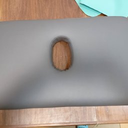 Wymiana tapicerki - kozetka lekarska 