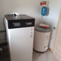 Montaż kotła na Pellet