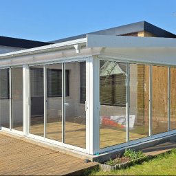 Zrealizowany montaż pokoju zimowego