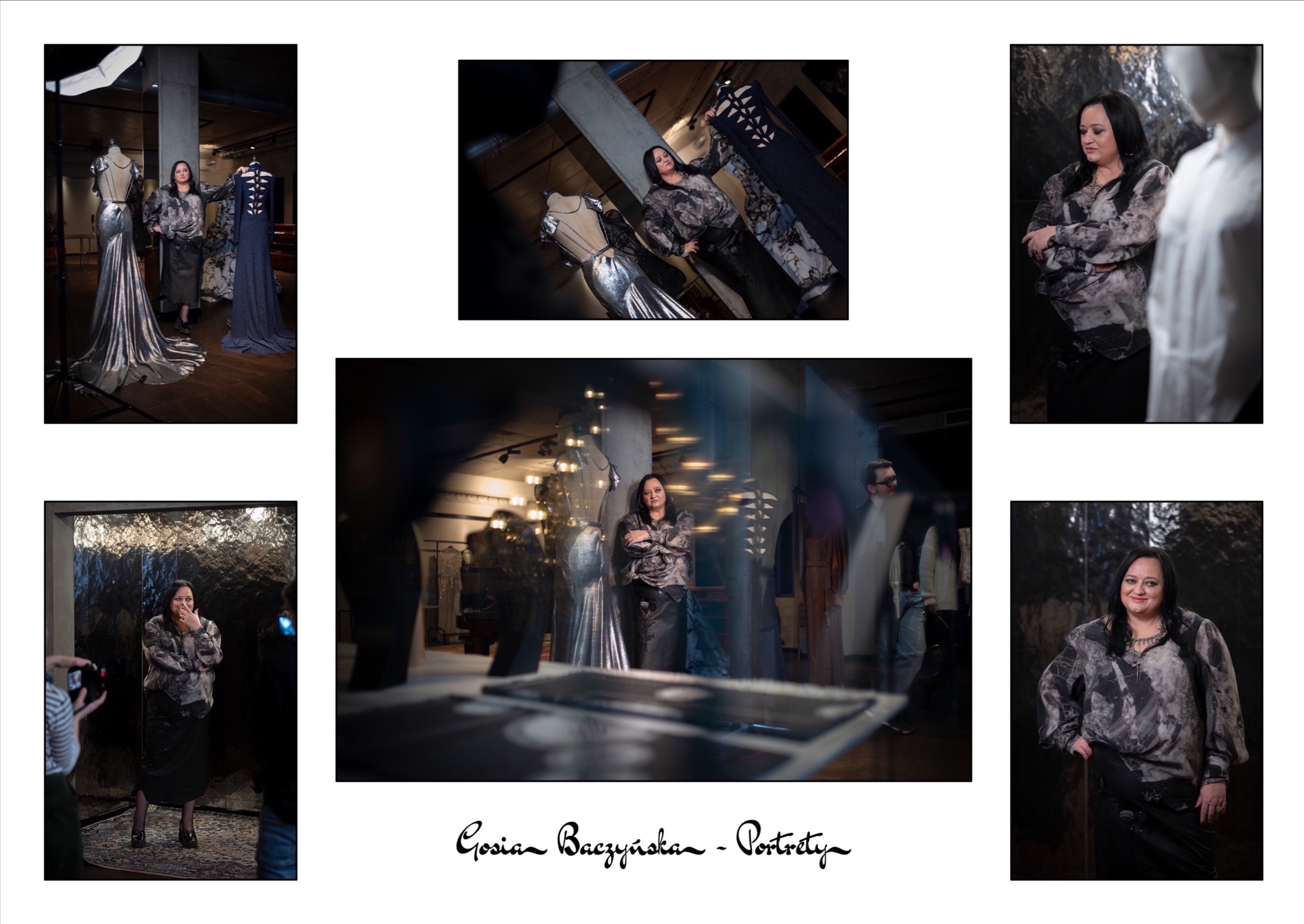Gosia Baczyńska - Backstage sesji zdjęciowej do marcowego wydania Zwierciadła