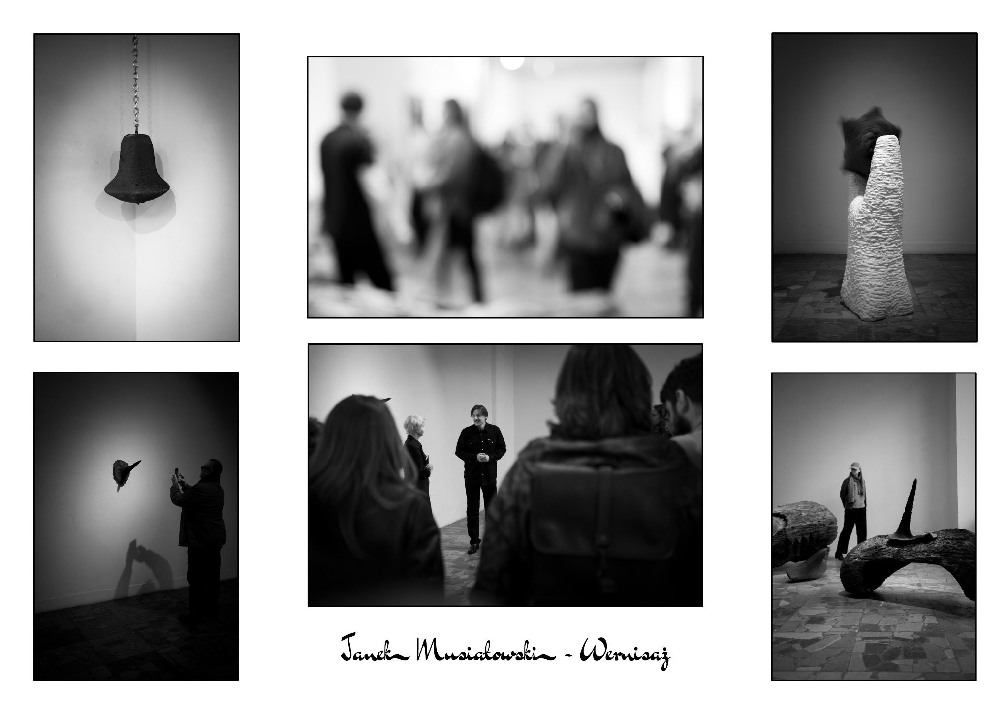 Janek Musiałowski - reportaż z wernisażu