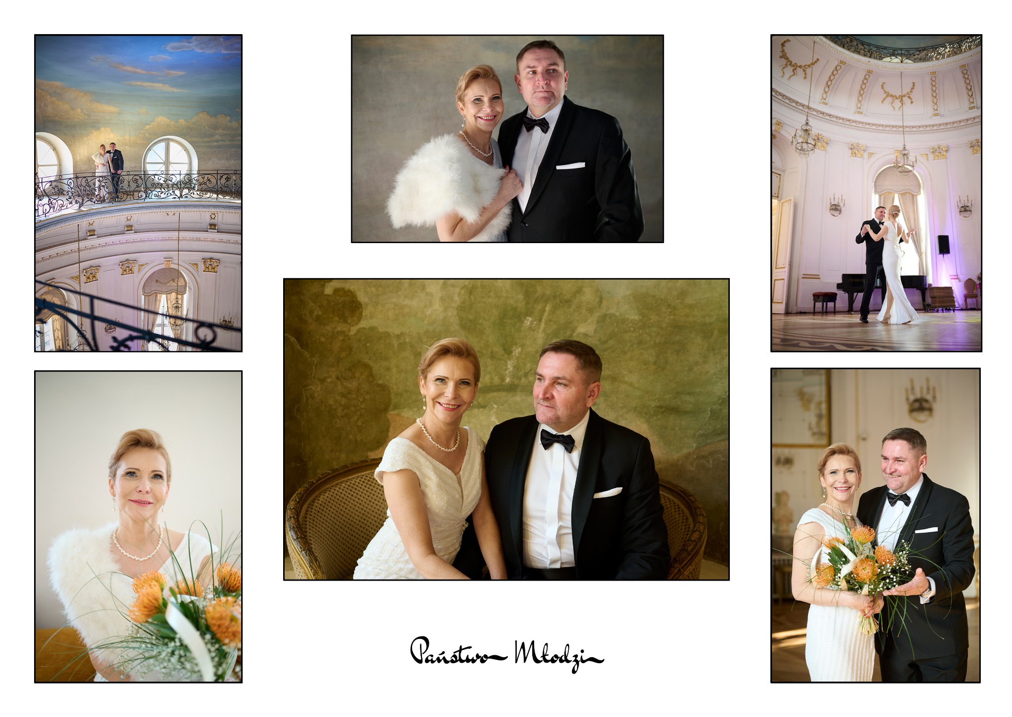 Państwo Młodzi - sesja pamiątkowa