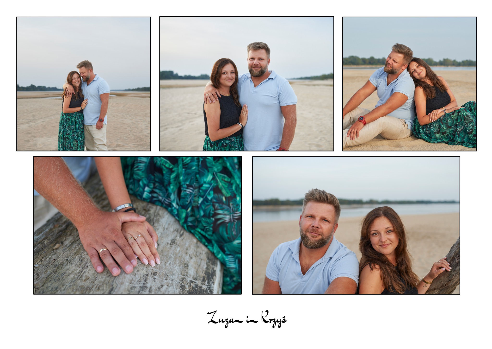 Spontaniczna sesja małżeńska dla Zuzy i Krzysia