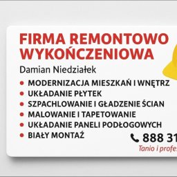 Damian Niedziałek - Wykończenia Łazienek Bochnia