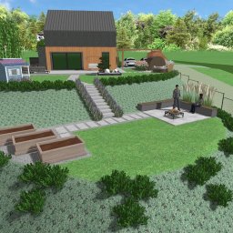 PAULAMIR PAULINA LISZKA - Praca z projektu projektowanie ogrodu