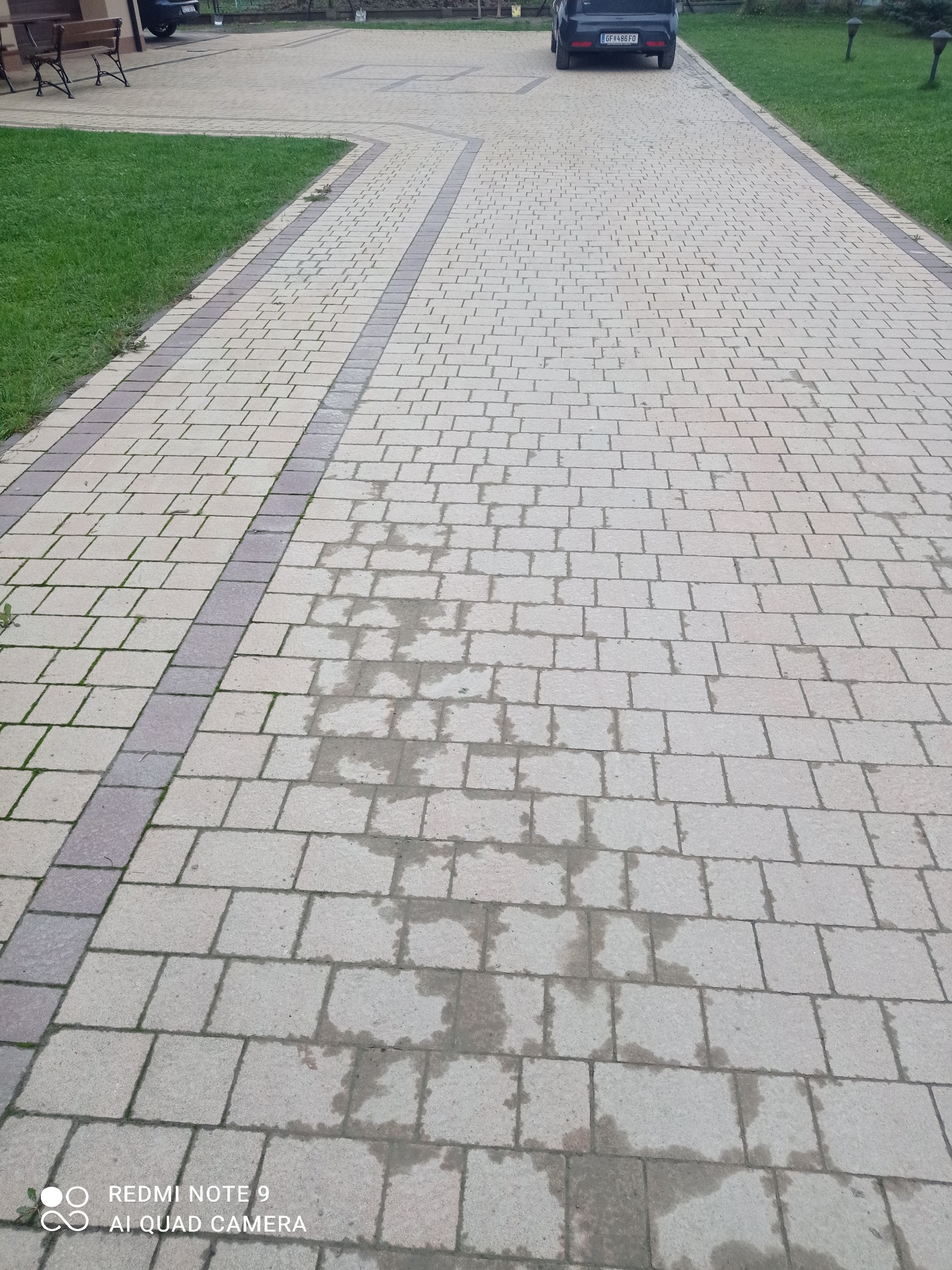 Efekt końcowy kostka brukowa