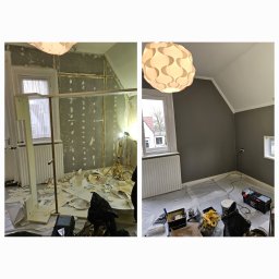 Układanie paneli Dziemiany 1