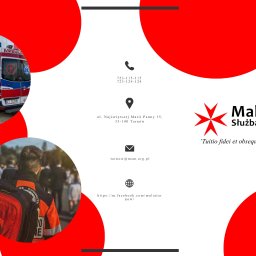 Projekt ulotki, strona 1/2. 