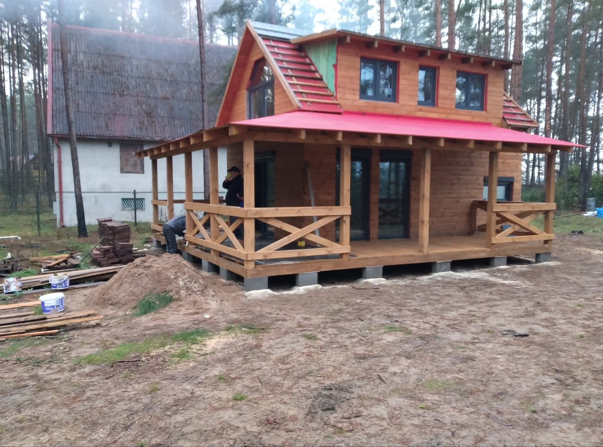 Letniskowy w trakcie realizacji