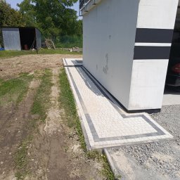 Układanie kostki brukowej Zabrzeg 3