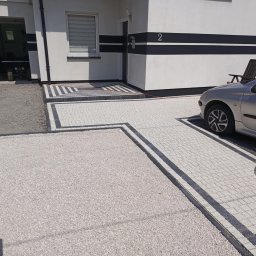 Układanie kostki brukowej Zabrzeg 4