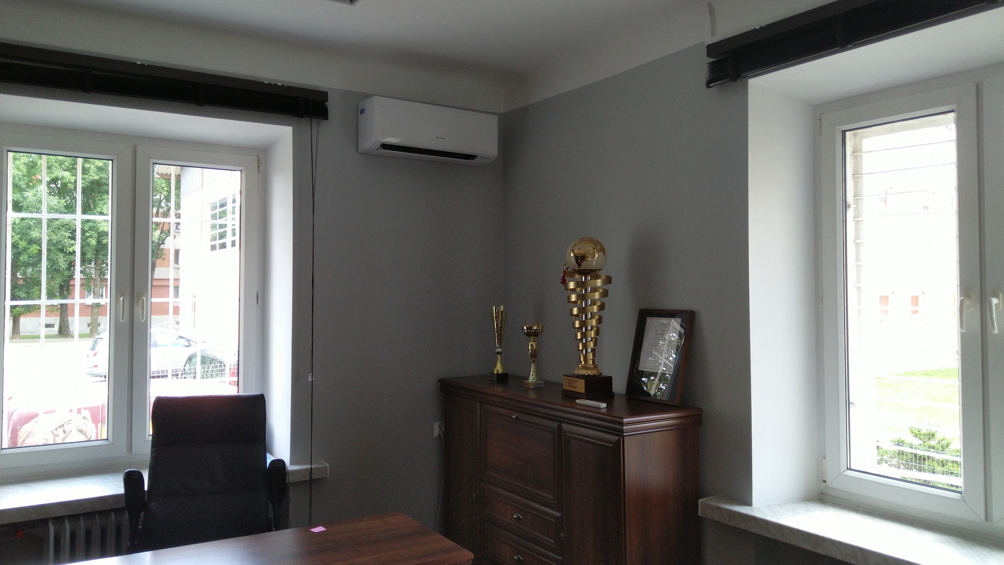 Montaż i uruchomienie japońskiego klimatyzatora Fuji w I L.O. w Świdniku.