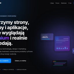WeAreDM - Tworzenie stron i aplikacji webowych - Strona naszej firmy WeAreDM.