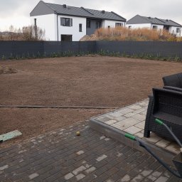 Niwelacja terenu Poznań 1