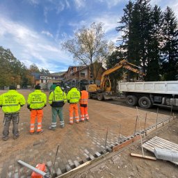 Układanie kostki brukowej Opatów 2