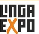 Logo Lunga Expo z pomarańczowym X w nazwie, czcionka blokowa, nowoczesny design. Grafika firmowa z nazwą marki.