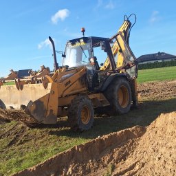 Wykop pod szamba Dolice 2