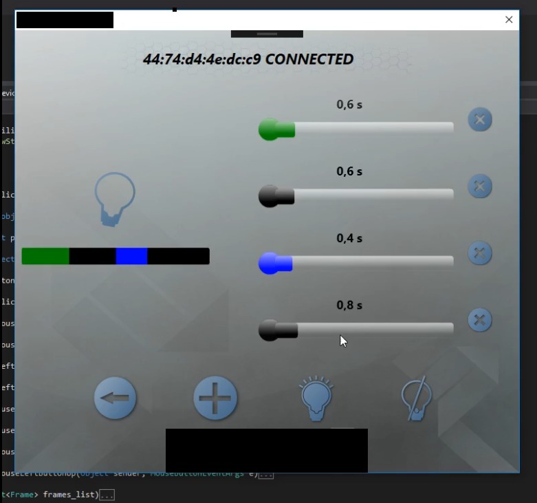 Jeden z widoków sterujących