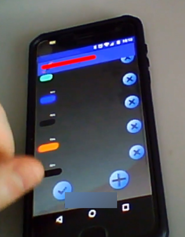 Gotowa lista parametrów odczytana z urządzenia