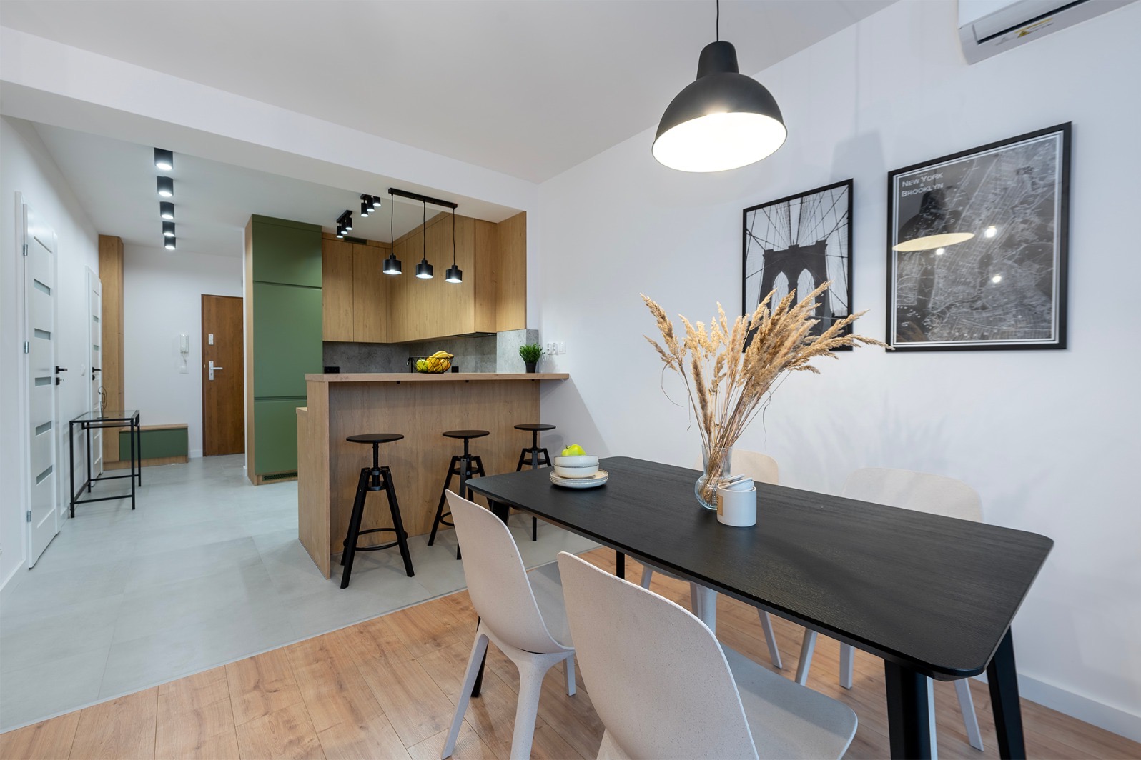 Moje realizacje - dwupokojowy apartament w Łodzi