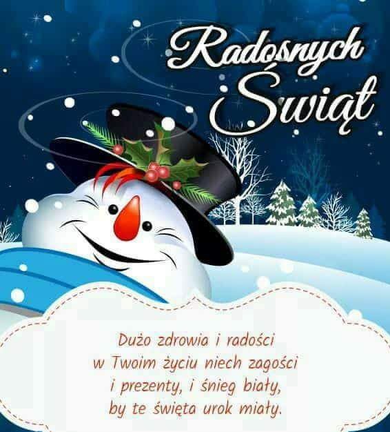 Wesołych świąt wiem jeszce daleko do nich