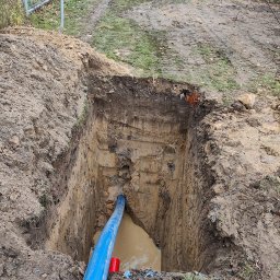 Przyłącze wod kan Łódź 1