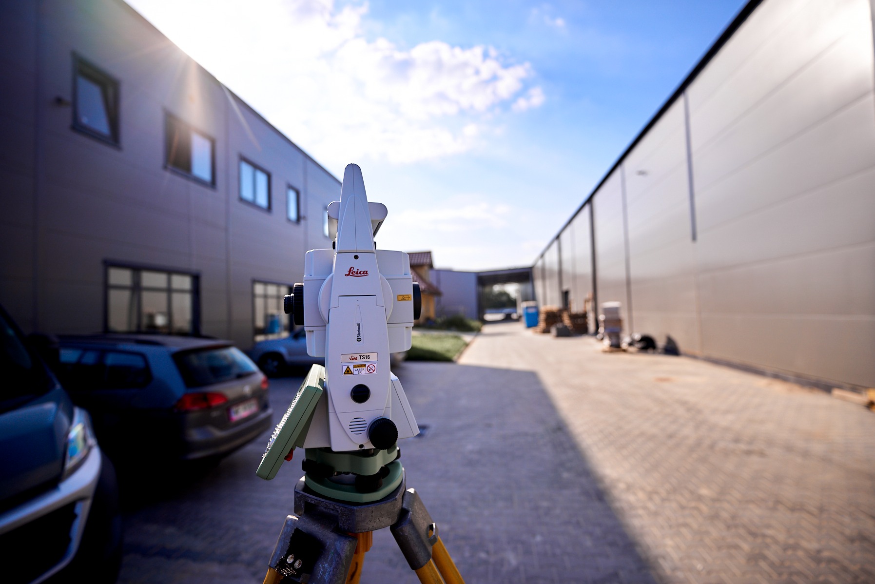 Geodezyjna inwentaryzacja hali przemysłowej