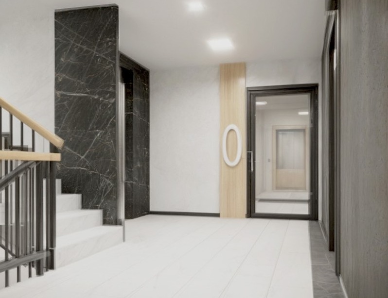 Projekt korytarza – część wspólna