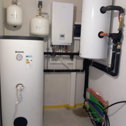 Montaż pompy ciepła Midea split 10 kw  