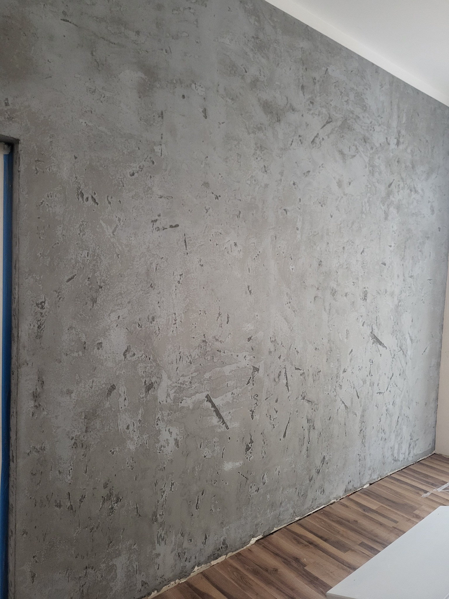 Ostatnia realizacja, efekt betonu ale też księżyca