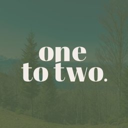 Logotyp dla agencji marketingowej o nazwie One to Two z Zakopanego