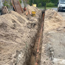 Rozbiórki budynków Wudzyn 3