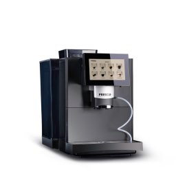 Ekspresy do kawy Fresco to urządzenia o kompaktowych wymiarach, ich nowoczesny wygląd doskonale wpasuje się do każdej przestrzeni. Dzięki dużej wydajności będą odpowiednie do mniejszych i większych biur, firm czy restauracji, hoteli oraz innych obiektów.