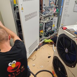 Montaż andiografu szpital Strusia Poznań