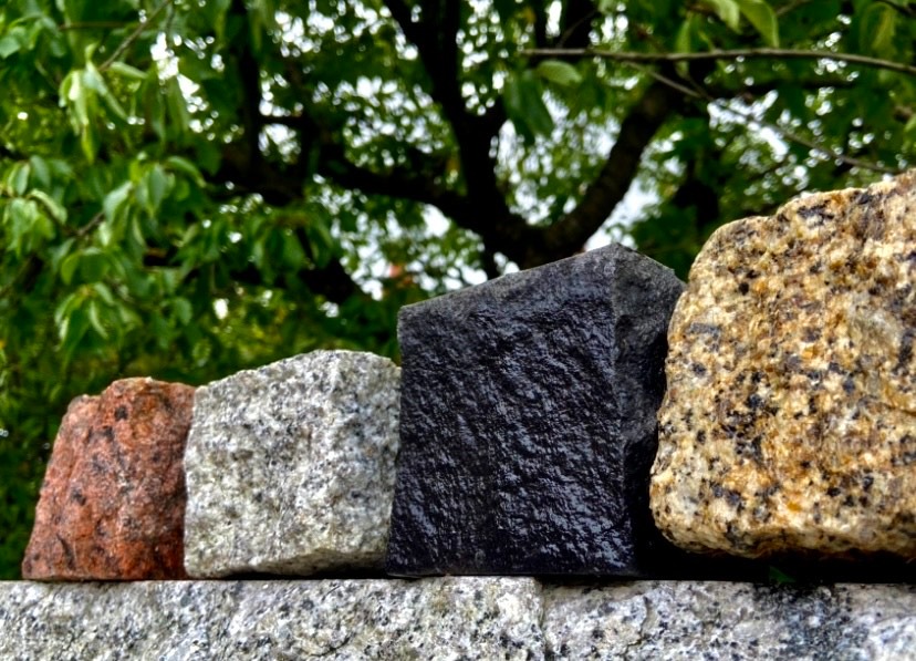 Kostka granitowa - odcienie